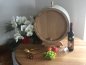 Preview: Weinfass Schnapsfass 50 Liter Holzfass Eichenfass ideal für Lagerung und Whisky Rum Disillatfass